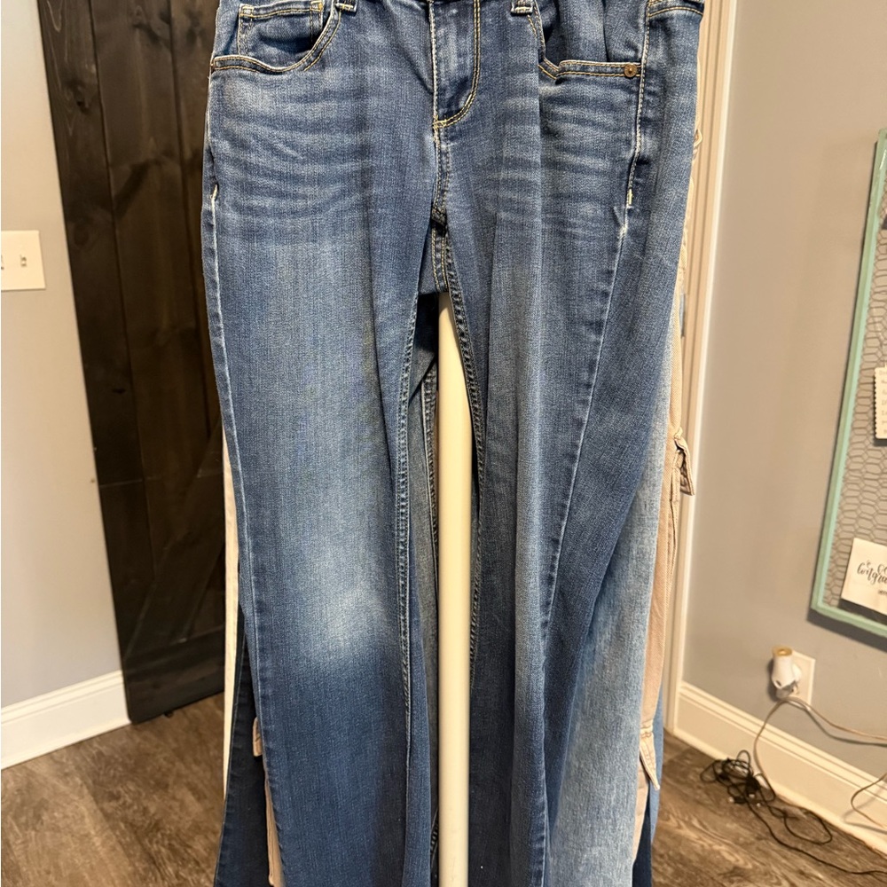 Arizona Jean Company Blue Straight Leg Jeans